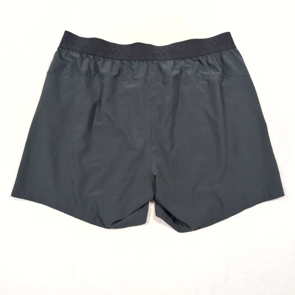 Rhone Base Training Shorts Mens X-Large Gray 6'' Inseam Athletic Performance